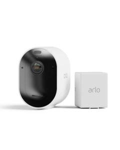 Arlo Pro 5 Security Camera Outdoor Wireless with Rechargeable Battery, 2K Outdoor Camera Kit, Dual-Band Wifi, Battery Operated, Free Trial of Secure, Advanced Colour Night Vision, 1 Camera, White