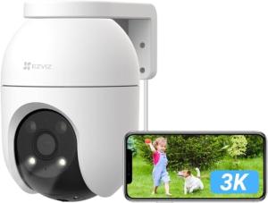 EZVIZ 3K Outdoor Security Camera with 360° View