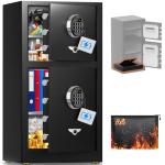 Small Digital Safe with Keypad and Backup Keys