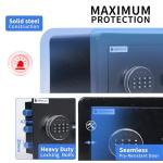 Compact Digital Safe for Money and Valuables
