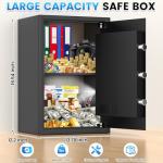 Fireproof Waterproof Home Safe with Digital Keypad