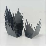 RZGZKLSH 12 Pcs Intruder Deterrent Fence Spikes, Safety Anti Climb Fence Wall Spikes, Outdoor Anti Climb Spikes, Home Security Improvement, Stop Thief, Fence or Wall Decoration(Black