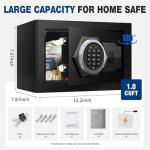 Digital Steel Safe Box with Keypad Lock