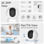 LAXIHUB 2K Pet Camera with App and Night Vision