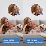 LAXIHUB 2K Pet Camera with App and Night Vision