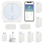 Home Alarm System with Phone Alerts and Sensors