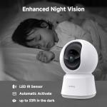LAXIHUB 2K Pet Camera with App and Night Vision