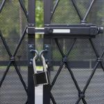 Hiceeden 2 Pack 4 Digit Heavy Duty Combination Lock, 2.5 Inch Long Waterproof Shackle Padlock, Resettable Zinc Alloy Lock for Outdoor, Gate, Fence, School Gym Locker, Black