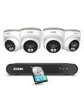 ZOSI 8-Channel 5MP PoE Security Camera System