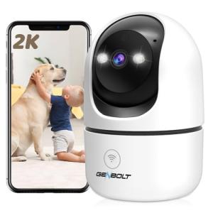 GENBOLT 2K Indoor WiFi Security Camera with Audio