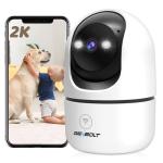 GENBOLT 2K Indoor WiFi Security Camera with Audio