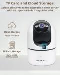 GENBOLT 2K Indoor WiFi Security Camera with Audio