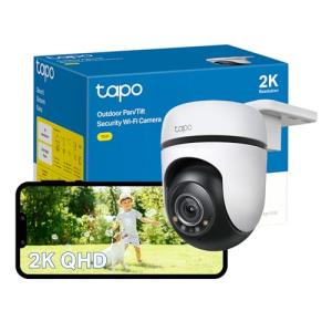 Tapo 2K Outdoor Wireless Security Camera with Motion Tracking