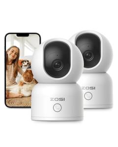 ZOSI 2K WiFi Indoor Camera with Smart Detection