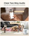 ZOSI 2K WiFi Indoor Camera with Smart Detection