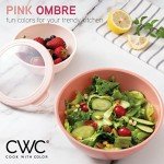 Colorful 12-Piece Mixing Bowl Set with Lids