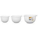 GLAD Nesting Mixing Bowls with Pour Spout, 3-Pack