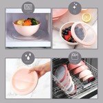 Colorful 12-Piece Mixing Bowl Set with Lids