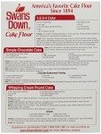 Swans Down Regular Cake Flour - 32oz Box