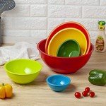 Colorful 6-Piece Nesting Mixing Bowls Set