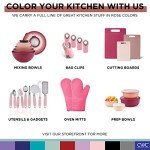 Colorful 12-Piece Mixing Bowl Set with Lids