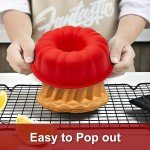 Non-Stick 10-Inch Silicone Bundt Cake Pan