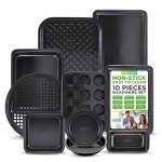 10-Piece Non-Stick Baking Pans Set by NutriChef