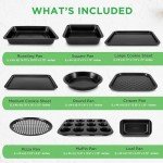 10-Piece Non-Stick Baking Pans Set by NutriChef