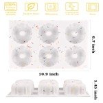 Mini Bundt Cake Pan Set - 6 Cavity Silicone