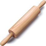 HelferX 17.6-Inch Wooden Rolling Pin for Baking
