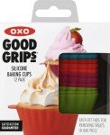 Multicolor Silicone Baking Cups - 12 Pack
