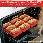 Non-Stick Silicone Mini Loaf Pan - 9 Cavity