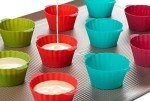 Multicolor Silicone Baking Cups - 12 Pack