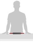 KitchenAid Red Steel Gourmet Rolling Pin