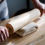 HelferX 17.6-Inch Wooden Rolling Pin for Baking