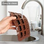 4-Pack Silicone Chocolate Molds - Food Safe Shapes
