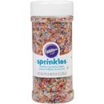 Wilton Multicolored Rainbow Sparkling Sugars, 8oz