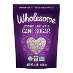 Organic Fair Trade Cane Sugar for Baking - 10 lbs