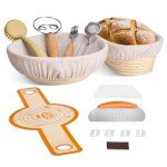 Banneton Proofing Baskets Set for Sourdough Baking