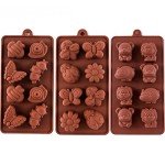 Forest-Themed Silicone Molds Set for Baking