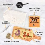 Focaccia Bread Art Kit for All Ages