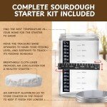 Ultimate Sourdough Starter Kit with Essential Supplies