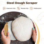 9" Banneton Proofing Basket Set with Baking Tools