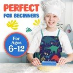 Dinosaur Themed Kids Baking Set – 14 Pieces
