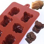 Forest-Themed Silicone Molds Set for Baking