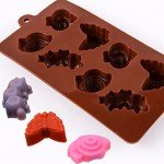 Forest-Themed Silicone Molds Set for Baking