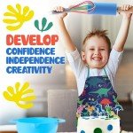 Dinosaur Themed Kids Baking Set – 14 Pieces