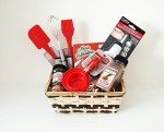 Joice Bakers Kitchen Bakeware Gift Basket Set