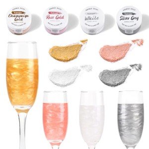 Edible Luster Dust Glitter Set - 4 Colors