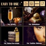 Edible Luster Dust Glitter Set - 4 Colors